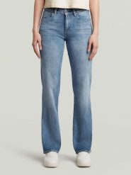 G-Star Dżinsy - Comfort fit - w kolorze niebieskim rozmiar: W25/L32. Niebieskie jeansy G-Star, l, z aplikacjami. Za 264.95 zł.