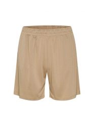 Kaffe Szorty "Lise" w kolorze beżowym rozmiar: XS. Brązowe szorty Kaffe, bez wzorów. Za 43.57 zł.
