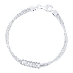 Srebrna Bransoletka - srebro 925. Szare bransoletki W.KRUK, srebrne. Za 269.00 zł.