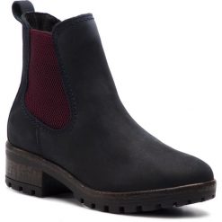 Botki TAMARIS - 1-26420-31 Navy 805. Niebieskie botki Tamaris, bez wzorów, z nubiku, bez obcasa, bez zapięcia. W wyprzedaży za 209.00 zł.