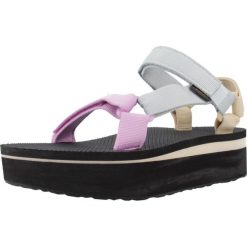 Sandały Teva Model W Flatform Univers Kolor Wielokolorowy. Sandały Teva, bez wzorów, z gumy, bez obcasa, bez zapięcia. W wyprzedaży za 249.00 zł.