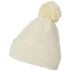 Czapka na zimę damska Helly Hansen Lumi Beanie. Białe czapki Helly Hansen, bez wzorów. Za 144.85 zł.