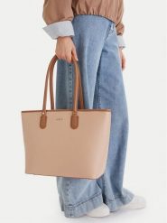 MEXX Torebka EO-MEXX-S-006-09 Beżowy. Brązowe shopper Mexx, bez wzorów, z materiału, bez dodatków. Za 299.99 zł.