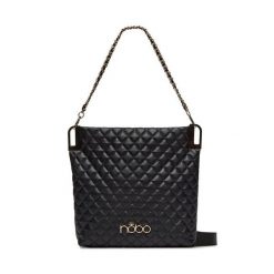 Torebka Nobo. Czarne torebki klasyczne Nobo, bez wzorów, bez dodatków. Za 139.99 zł.