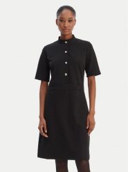 JOOP! Sukienka codzienna Tibra 10100209 Czarny Regular Fit. Czarne sukienki Joop!, na co dzień, bez wzorów, z syntetyku, bez kołnierzyka, bez ramiączek, proste. Za 819.99 zł.