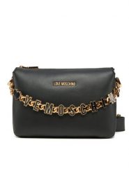 LOVE MOSCHINO Torebka JC4072PP1ML1300A Czarny. Czarne torebki klasyczne Love Moschino, bez wzorów, ze skóry, bez dodatków. Za 579.99 zł.
