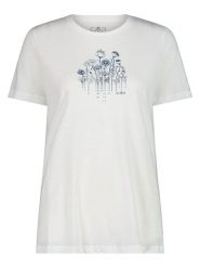 Cmp Koszulka w kolorze białym rozmiar: 46. Białe bluzki CMP, bez wzorów, z bawełny, bez kołnierzyka, bez ramiączek. Za 62.03 zł.