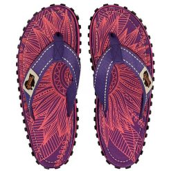 Japonki GUMBIES ISLANDER FLIP-FLOPS UNISEX. Fioletowe klapki Gumbies, bez wzorów, bez obcasa. Za 89.99 zł.
