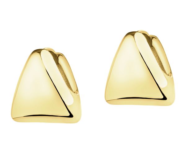 Złote kolczyki - trójkąty. Żółte kolczyki Apart, złote. Za 2,499.00 zł.