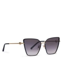 Okulary przeciwsłoneczne Furla. Czarne okulary przeciwsłoneczne Furla, bez wzorów. Za 939.99 zł.