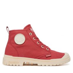 Trapery Palladium. Czerwone trapery i śniegowce Palladium. Za 269.99 zł.