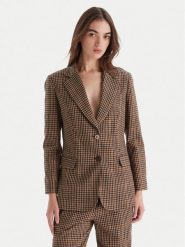 Liu Jo Marynarka MF5158 T4335 Brązowy Regular Fit. Brązowe marynarki i żakiety Liu Jo, bez wzorów, z syntetyku. Za 1,079.00 zł.