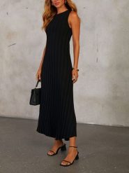 LA Angels Sukienka w kolorze czarnym rozmiar: M. Czarne sukienki LA Angels, m, bez wzorów, bez kołnierzyka, bez ramiączek, maxi. Za 173.99 zł.