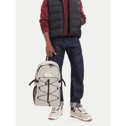 Plecak Quiksilver. Szare plecaki Quiksilver, bez wzorów. Za 179.99 zł.