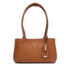 Torebka Guess. Brązowe torebki klasyczne Guess, z aplikacjami, bez dodatków. Za 639.99 zł.