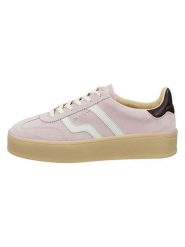 GANT Footwear Skórzane sneakersy "Cuzmani" w kolorze jasnoróżowym rozmiar: 39. Różowe trampki GANT Footwear, bez wzorów, bez zapięcia. Za 270.44 zł.