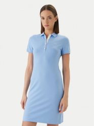 Gant Sukienka codzienna 4201468 Niebieski. Niebieskie sukienki GANT, na co dzień, s, bez wzorów, z bawełny, bez kołnierzyka, bez ramiączek, proste. Za 547.99 zł.