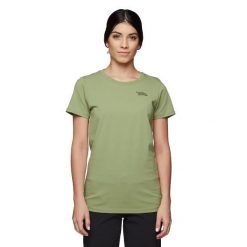 Koszulka turystyczna damska Black Diamond Desert To Mountain T-shirt. Zielone bluzki Black Diamond, l, bez wzorów, bez kołnierzyka, bez ramiączek. Za 82.99 zł.