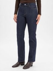 BOSS Dżinsy - Parkway Slim Straight Kobiety niebieski, 27-32. Niebieskie jeansy Boss, bez wzorów. Za 479.95 zł.