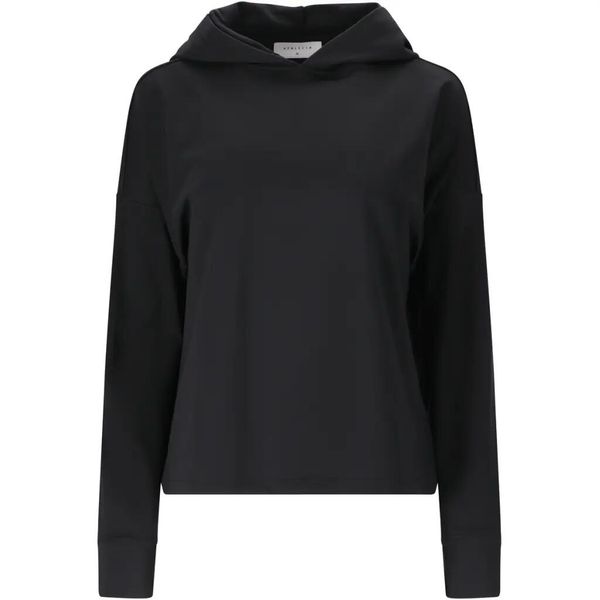 Bluza damska z kapturem Athlecia Guyana. Czarne bluzy Athlecia, bez wzorów, z materiału, z kapturem. Za 217.00 zł.