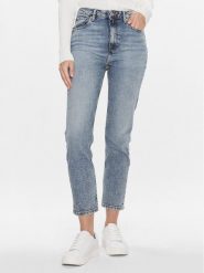 Tommy Hilfiger Jeansy Cigarette Hw A Mio WW0WW40631 Niebieski Slim Fit. Niebieskie jeansy TOMMY HILFIGER, bez wzorów. Za 299.99 zł.