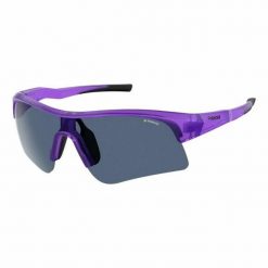 Okulary przeciwsłoneczne Unisex Polaroid PLD 7024_S 99B3V_C3 Spolaryzowany. Szare okulary przeciwsłoneczne Polaroid, bez wzorów, sportowe. Za 137.25 zł.