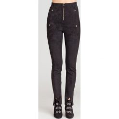 LEGGINSY PATRIZIA PEPE. Czarne legginsy Patrizia Pepe, bez wzorów, z podwyższonym stanem. Za 494.50 zł.