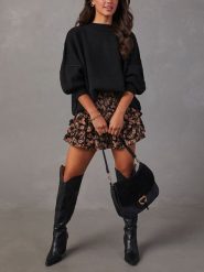 Milan Kiss Sweter w kolorze czarnym rozmiar: M. Czarne swetry Milan Kiss, m, bez wzorów, ze splotem, bez ramiączek. Za 166.10 zł.