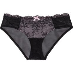 Figi "hipster" bonprix kryształowy jasnoróżowy - czarny. Figi bonprix. Za 29.99 zł.