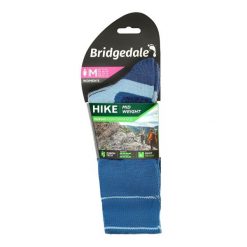 Skarpety do turystyki damskie Bridgedale HIKE MW END BO ORI LD. Niebieskie skarpety Bridgedale, bez wzorów. Za 98.99 zł.