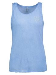Stitch & Soul Top w kolorze niebieskim rozmiar: L. Niebieskie topy Stitch & Soul, l, z aplikacjami, bez kołnierzyka, bez ramiączek. Za 43.99 zł.