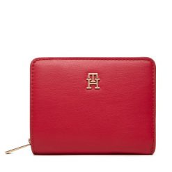 Mały Portfel Damski Tommy Hilfiger. Czerwone portfele TOMMY HILFIGER, bez wzorów. Za 259.99 zł.