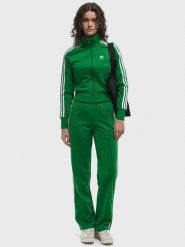 Adidas Bluza "Firebird" w kolorze zielonym rozmiar: XS. Zielone bluzy Adidas, xs, bez wzorów, bez kaptura. Za 145.26 zł.
