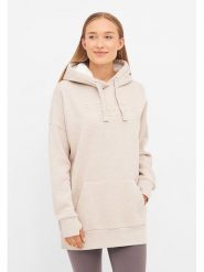 Bench Bluza "Islanne" w kolorze kremowym rozmiar: 36. Brązowe bluzy Bench, bez wzorów, z kapturem. Za 122.96 zł.