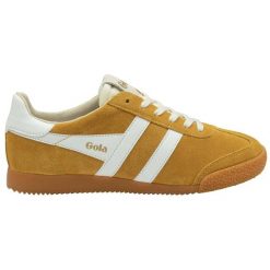Sneakersy damskie Gola Elan. Białe obuwie sportowe Gola, bez zapięcia, na fitness i siłownię. Za 449.00 zł.