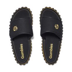 Klapki GUMBIES STRIDER SLIDE UNISEX. Czarne klapki Gumbies, bez wzorów, bez obcasa. Za 114.99 zł.