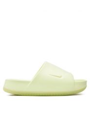 Nike Klapki Calm Slide DX4816 702 Zielony. Zielone klapki Nike, bez wzorów, z tworzywa sztucznego, bez obcasa. Za 189.99 zł.