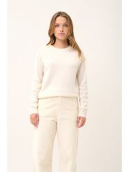 Just Cashmere Kaszmirowy sweter "Arequipa" w kolorze białym rozmiar: M. Białe swetry Just Cashmere, m, bez wzorów, z kaszmiru, bez ramiączek. Za 761.47 zł.