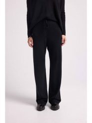 Maison Héritage Cashmere Kaszmirowe spodnie w kolorze czarnym rozmiar: M. Czarne spodnie materiałowe Maison Héritage Cashmere, m, bez wzorów, z kaszmiru. Za 543.90 zł.