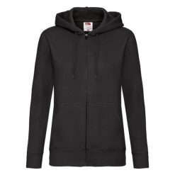 Bluza Damska Premium Z Kapturem. Czarne bluzy FRUIT OF THE LOOM, s, bez wzorów, z kapturem. Za 200.99 zł.