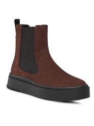 Vagabond Sztyblety Stacy 5422-050-35 Brązowy. Brązowe botki Vagabond Shoemakers, bez wzorów, ze skóry, bez obcasa, na płaskiej podeszwie, bez zapięcia. Za 639.99 zł.