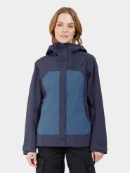 Didriksons Kurtka funkcyjna "Grit" w kolorze granatowo-niebieskim rozmiar: 38. Niebieskie kurtki sportowe Didriksons, bez wzorów, bez kaptura, outdoorowe. Za 316.99 zł.