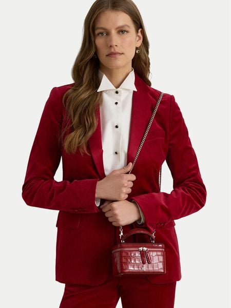 LAUREN RALPH LAUREN Torebka 431P18664002 Czerwony. Czerwone torebki klasyczne Lauren Ralph Lauren, bez wzorów, ze skóry, bez dodatków. Za 1,299.00 zł.