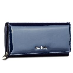 Duży Portfel Damski Pierre Cardin. Niebieskie portfele Pierre Cardin, bez wzorów. Za 179.99 zł.