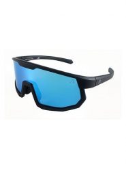 Zanier Okulary sportowe "Hammertime" w kolorze niebiesko-czarnym rozmiar: M. Czarne okulary przeciwsłoneczne Zanier, bez wzorów, z tworzywa sztucznego, sportowe. Za 454.95 zł.