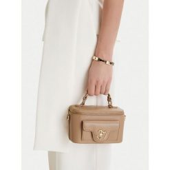 Torebka Eva Minge. Brązowe torebki klasyczne Eva Minge, bez wzorów, bez dodatków. Za 199.99 zł.