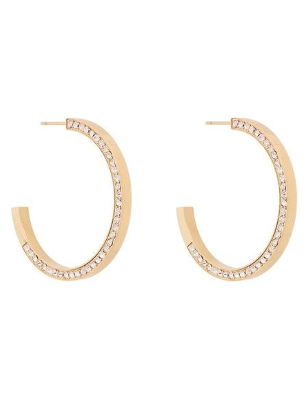 Guess Kolczyki JUBE06 437JW Złoty. Żółte kolczyki Guess, ze stali. Za 299.99 zł.