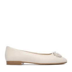 Baleriny Lasocki. Brązowe baleriny Lasocki, bez wzorów, bez obcasa. Za 189.99 zł.