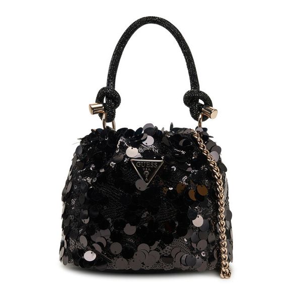 Torebka Guess. Brązowe torebki klasyczne Guess, z aplikacjami, bez dodatków. Za 559.99 zł.