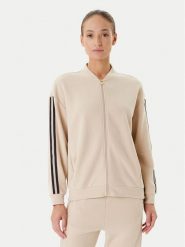EA7 Emporio Armani Bluza 7W000566 AF15528 U1046 Beżowy Relaxed Fit. Brązowe bluzy EA7 Emporio Armani, xxl, bez wzorów, z bawełny, bez kaptura. Za 579.99 zł.